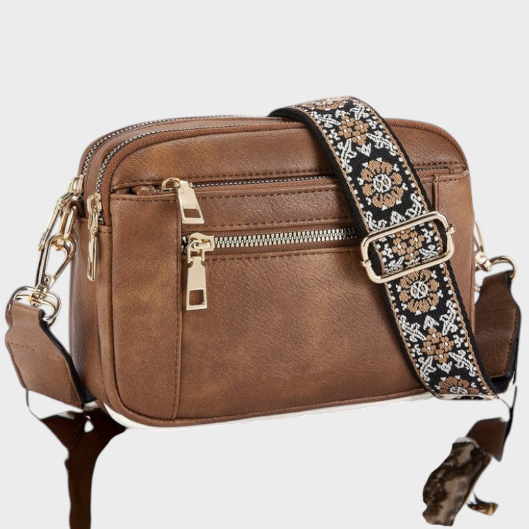 Ema - Raffinirana Kožna Torba na Ramenu