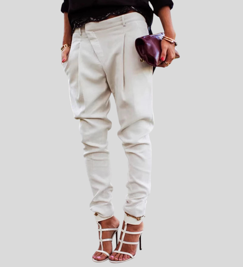 Maja - Elegantne Jogger Hlače Elegancija Truda