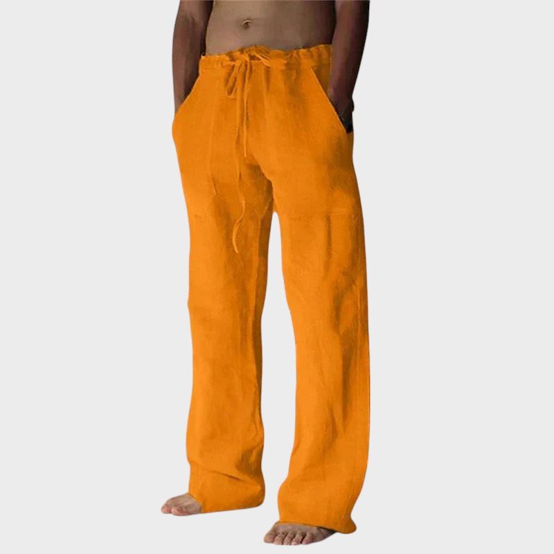 Lana - Opuštene hlače s čičakom