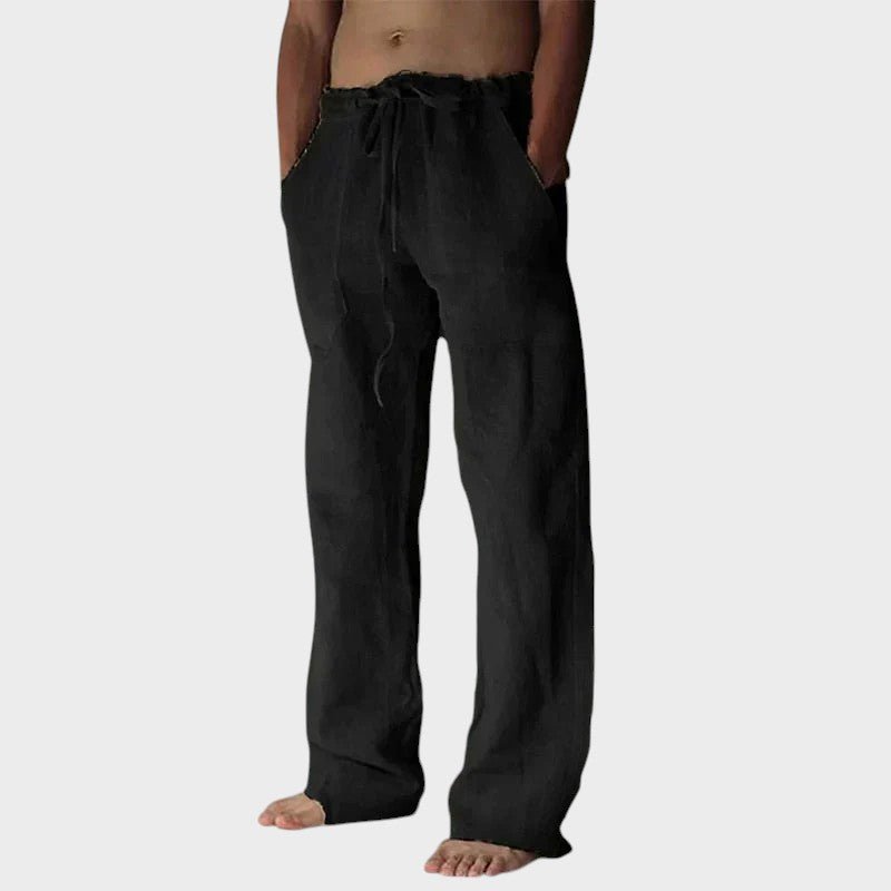 Lana - Opuštene hlače s čičakom