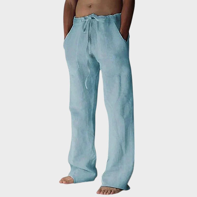 Lana - Opuštene hlače s čičakom