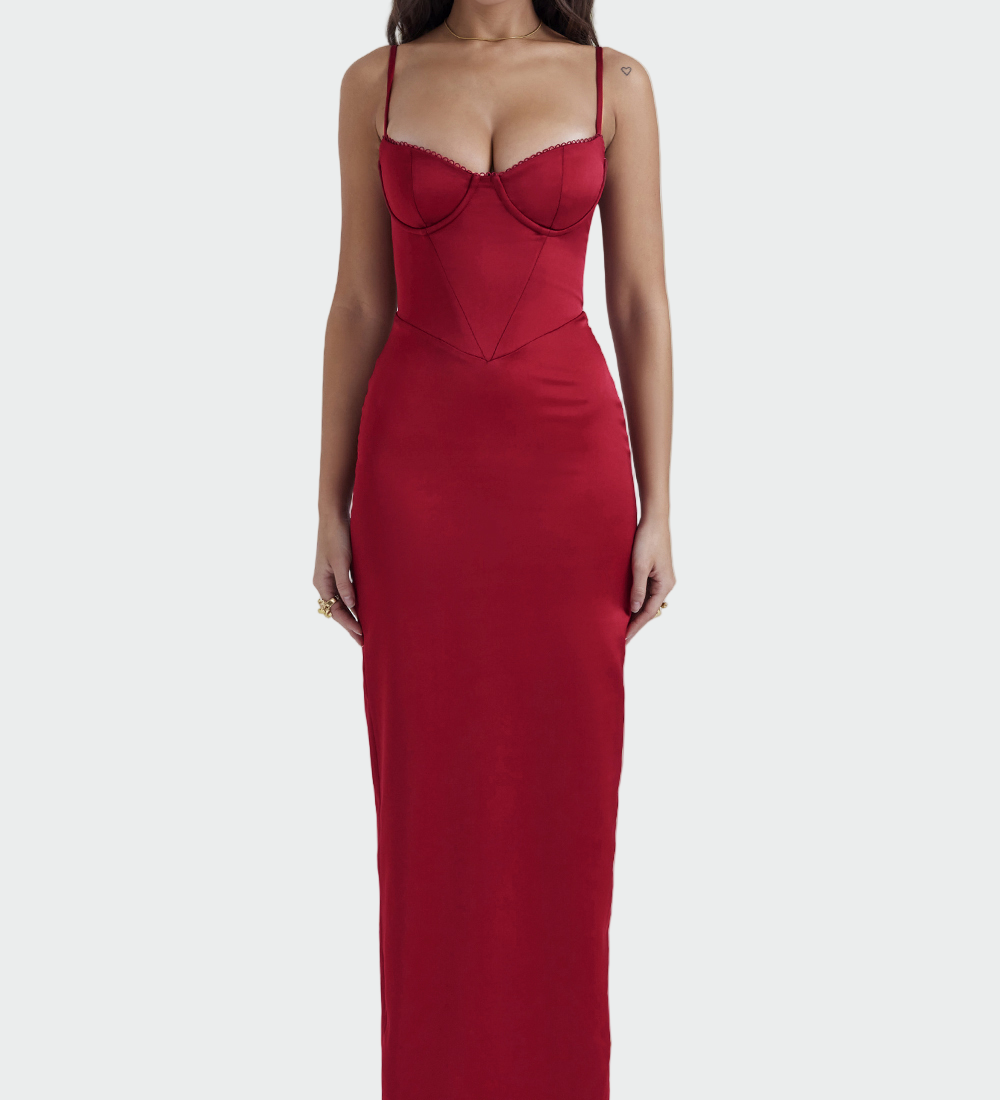 Lucija - Saten Haljina