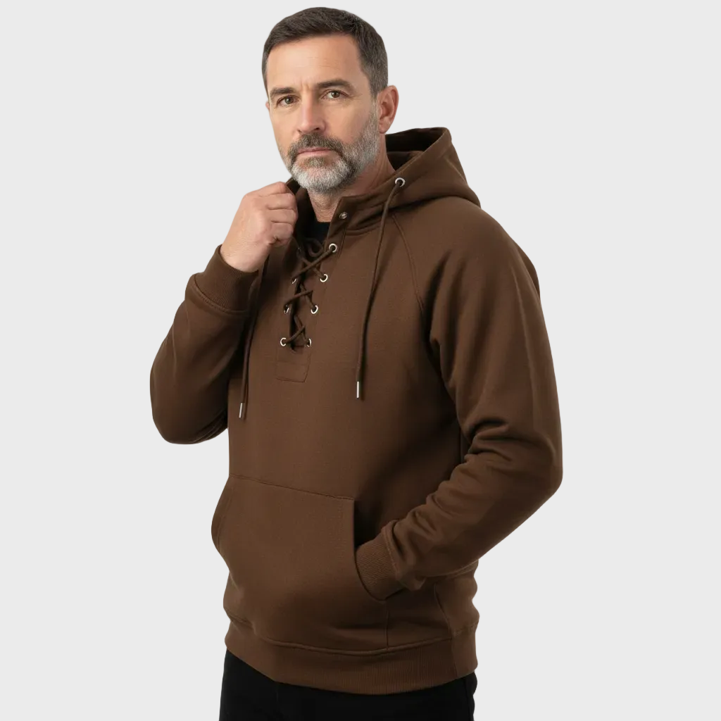 Jasan - Jakna s kapuljačom i prednjim vezicama