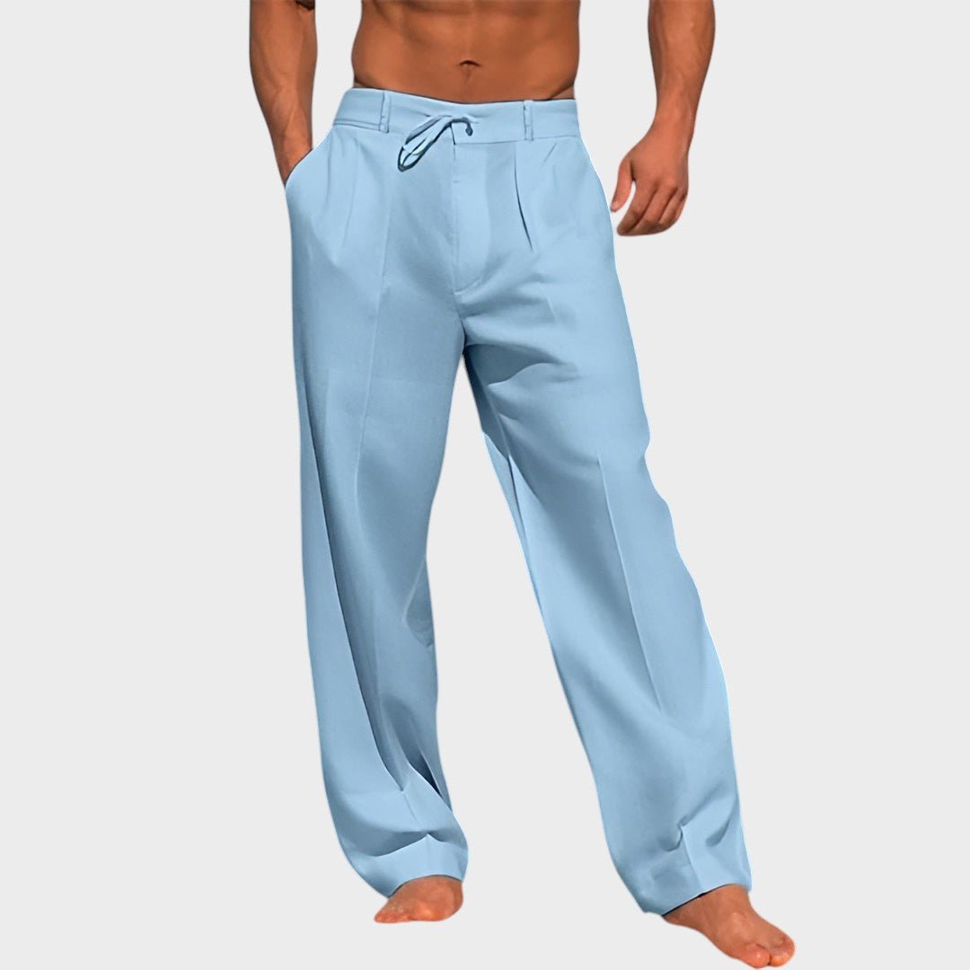 Petra - Svjetle i stilske lanene hlače za ljeto