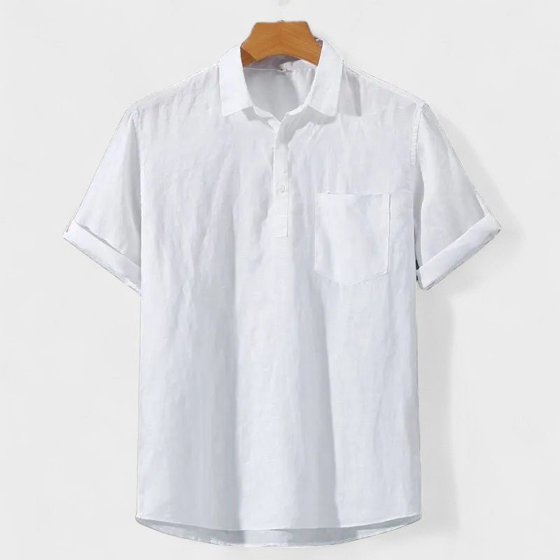 Niko - Polo majica od lanenog platna