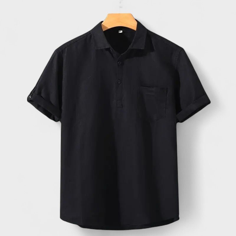 Niko - Polo majica od lanenog platna