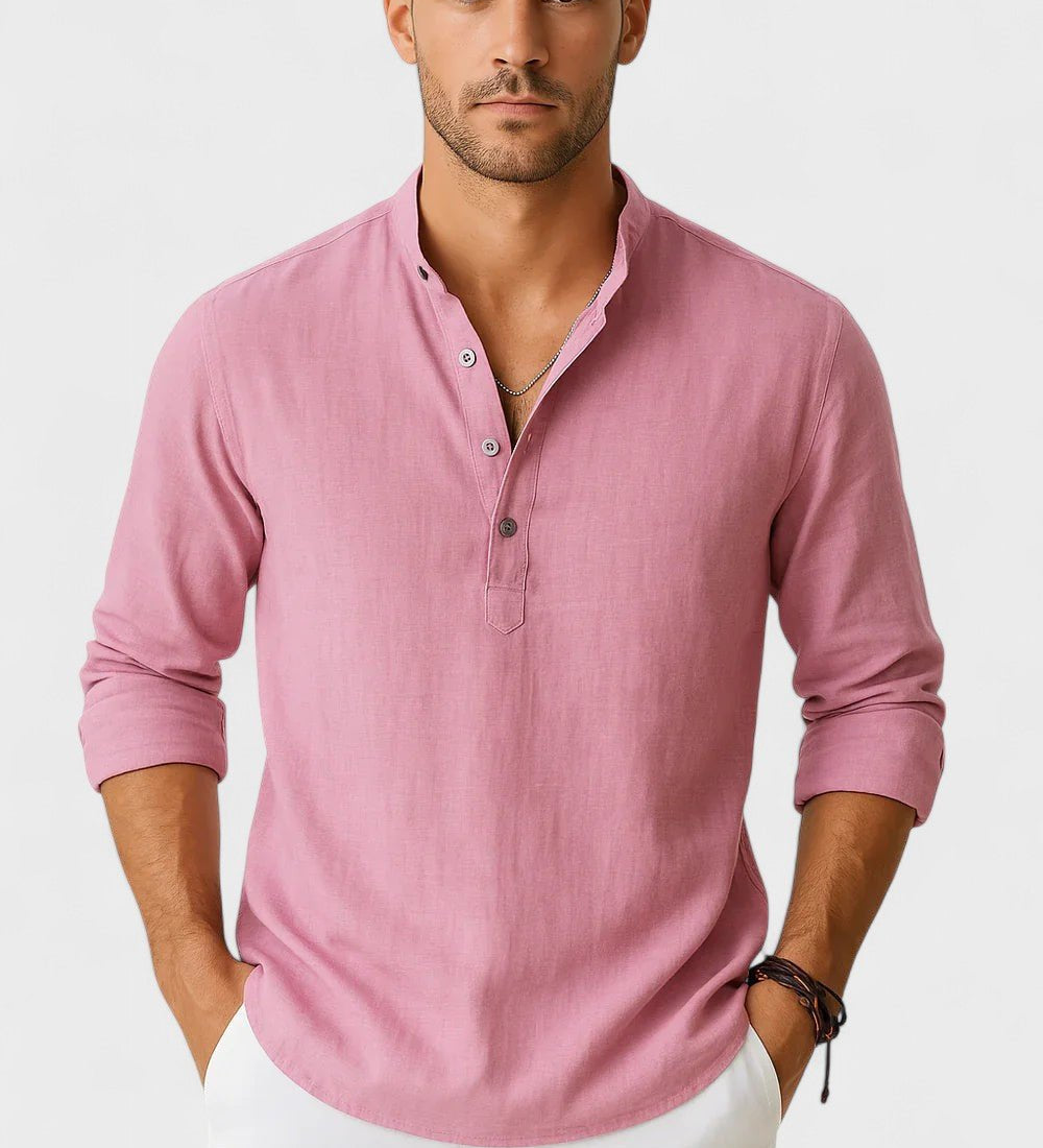 Srdjan - Košulja od lanenog pamuka